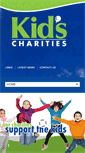 Mobile Screenshot of kids-charities.org